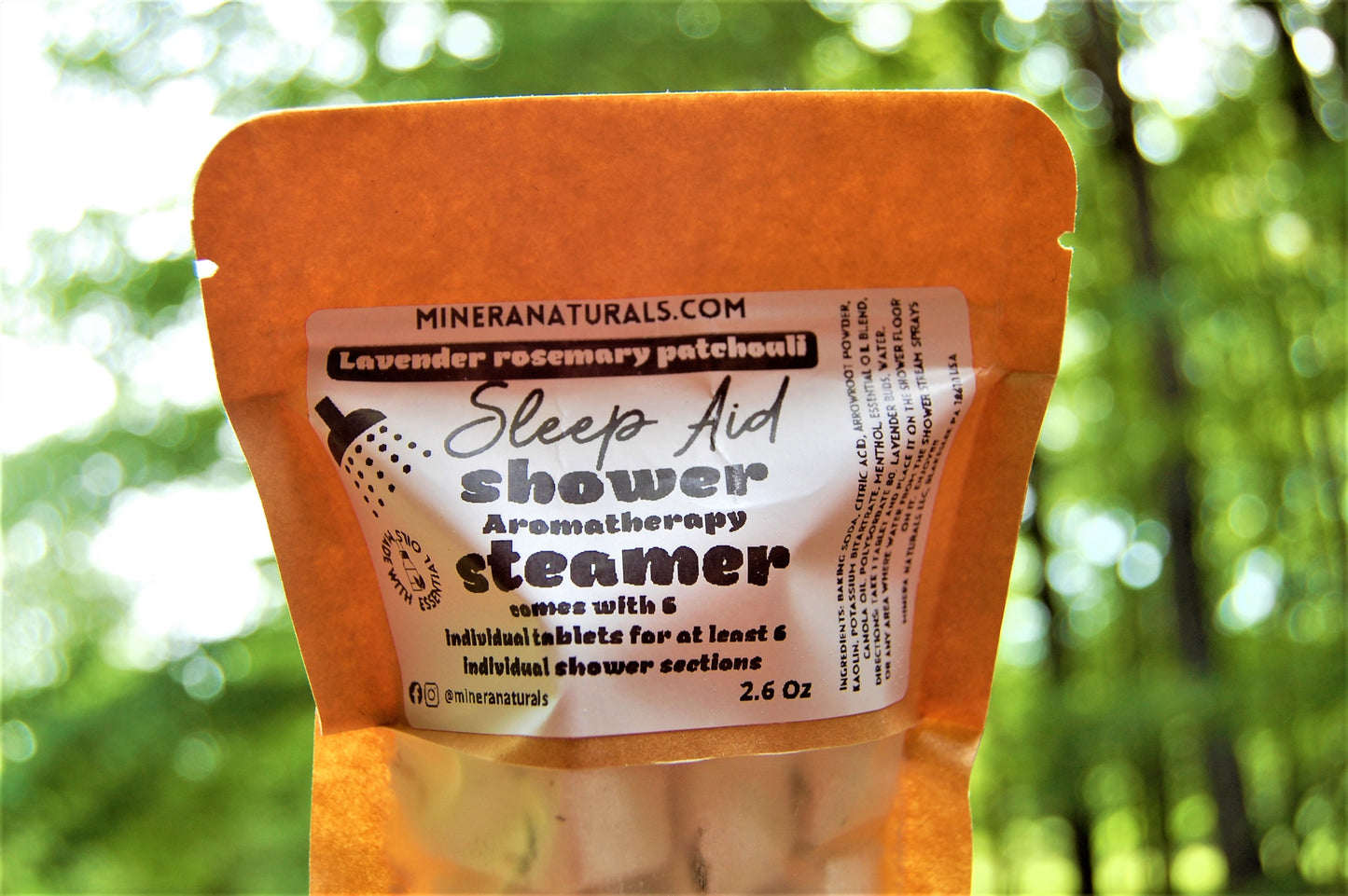 Shower Steamer Sleep Aid