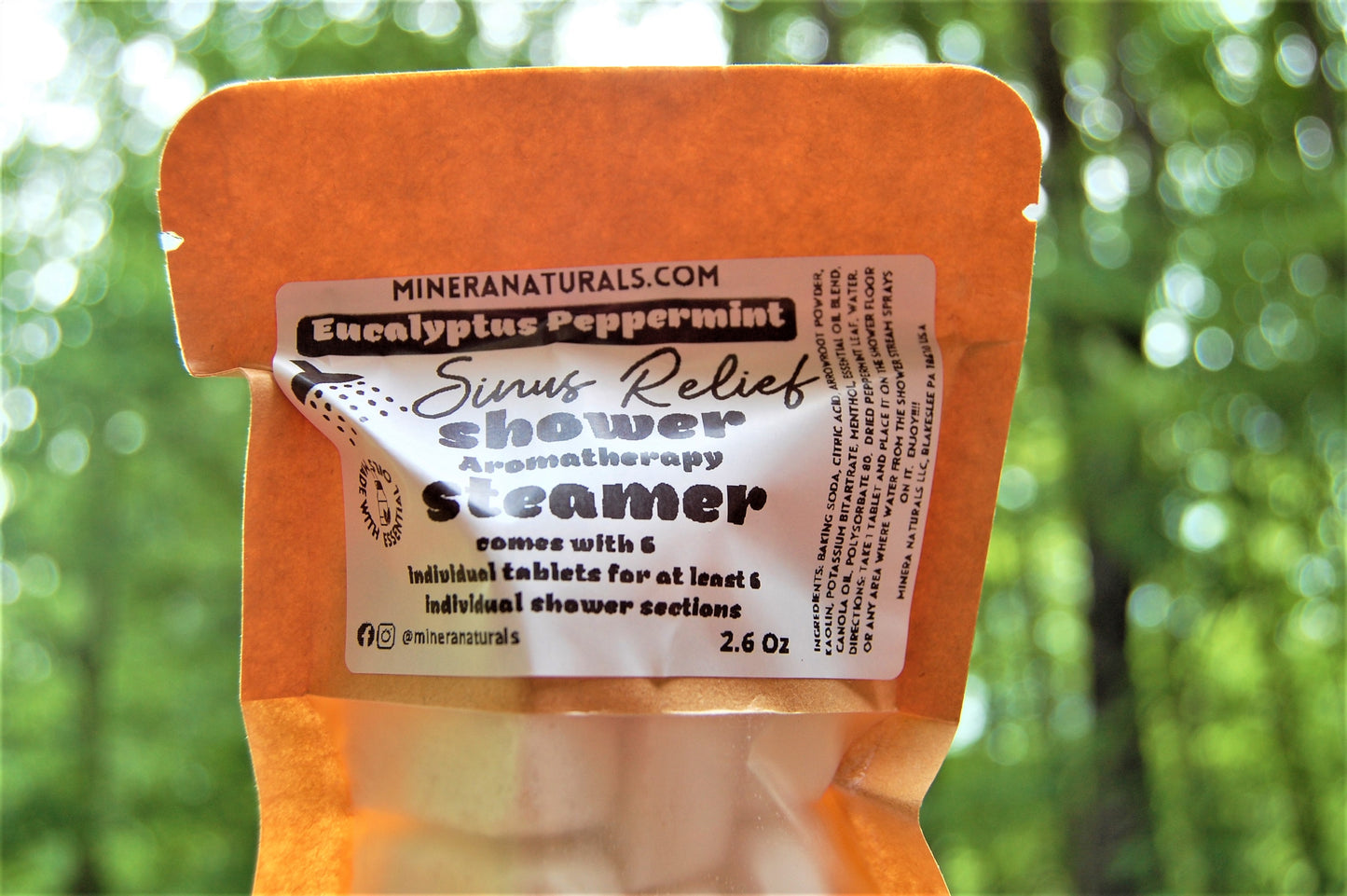 Shower Steamer Sinus Relief