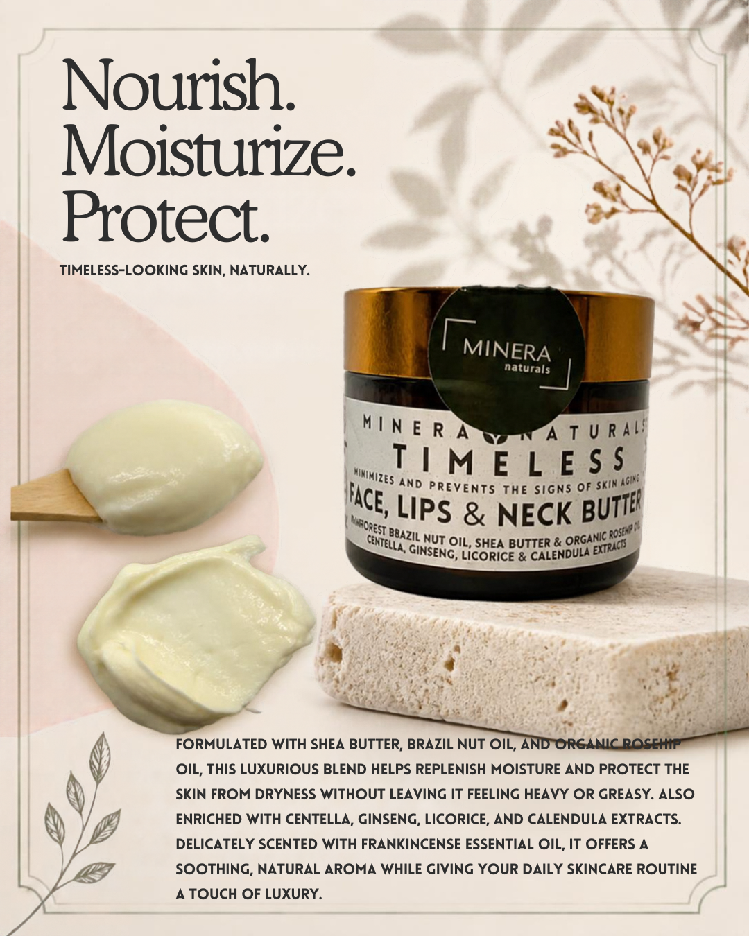 Timeless Face, Lips & Neck Butter