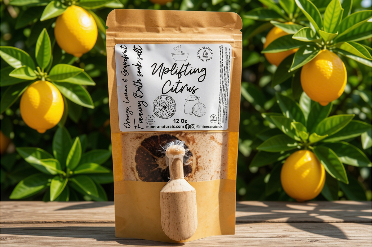 Uplifting Citrus Bath Soak Salt