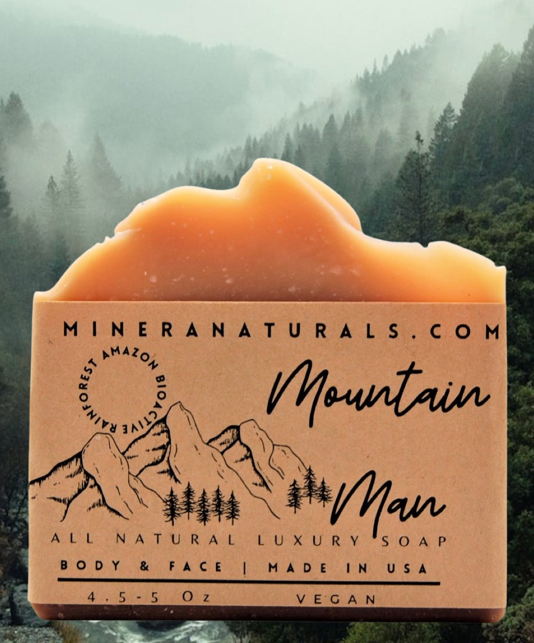 Mountain Man Bar Soap - Backwoods Beard - Mountain America Jerky