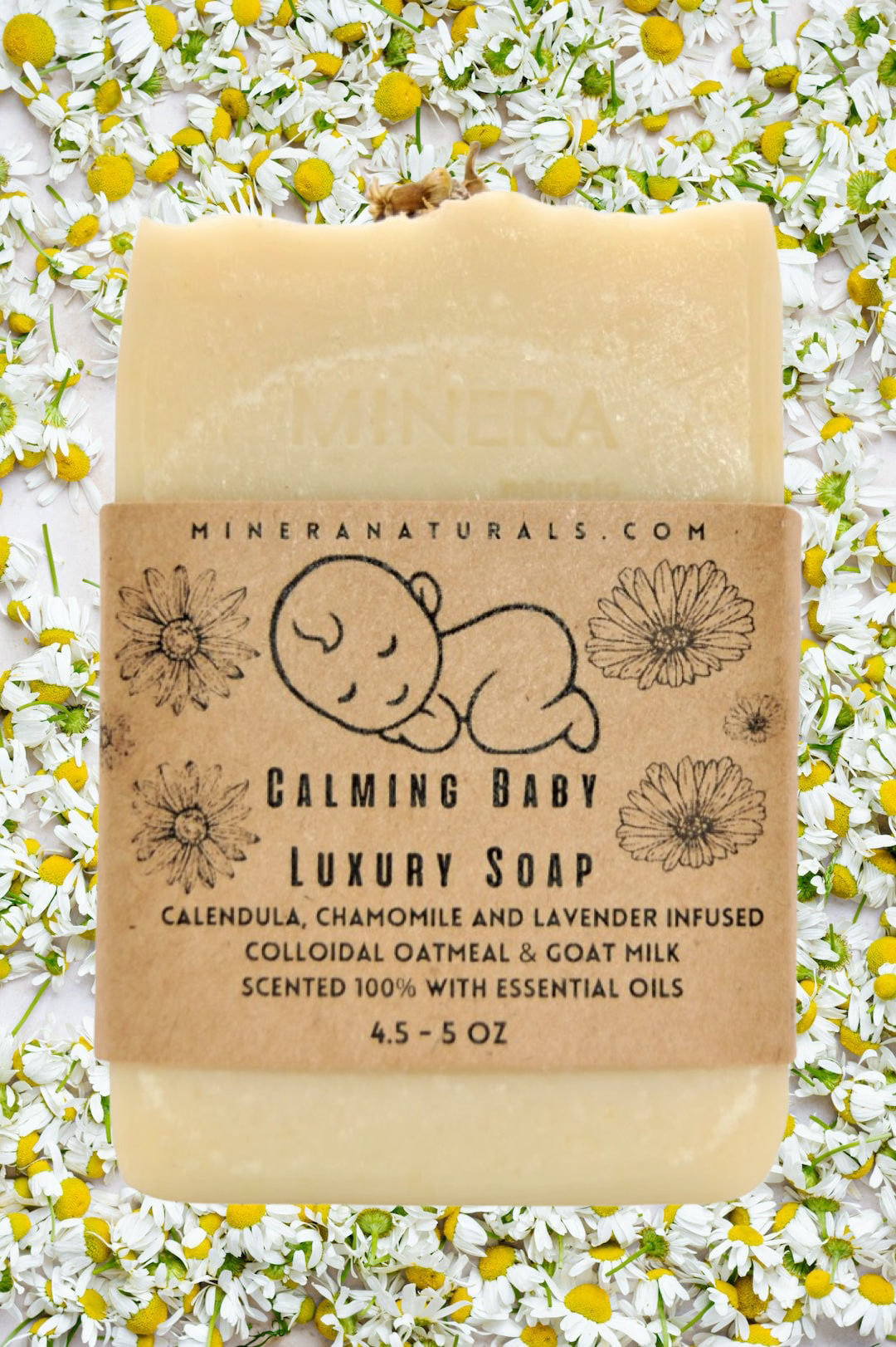 Calming Baby Soap lavender & chamomile