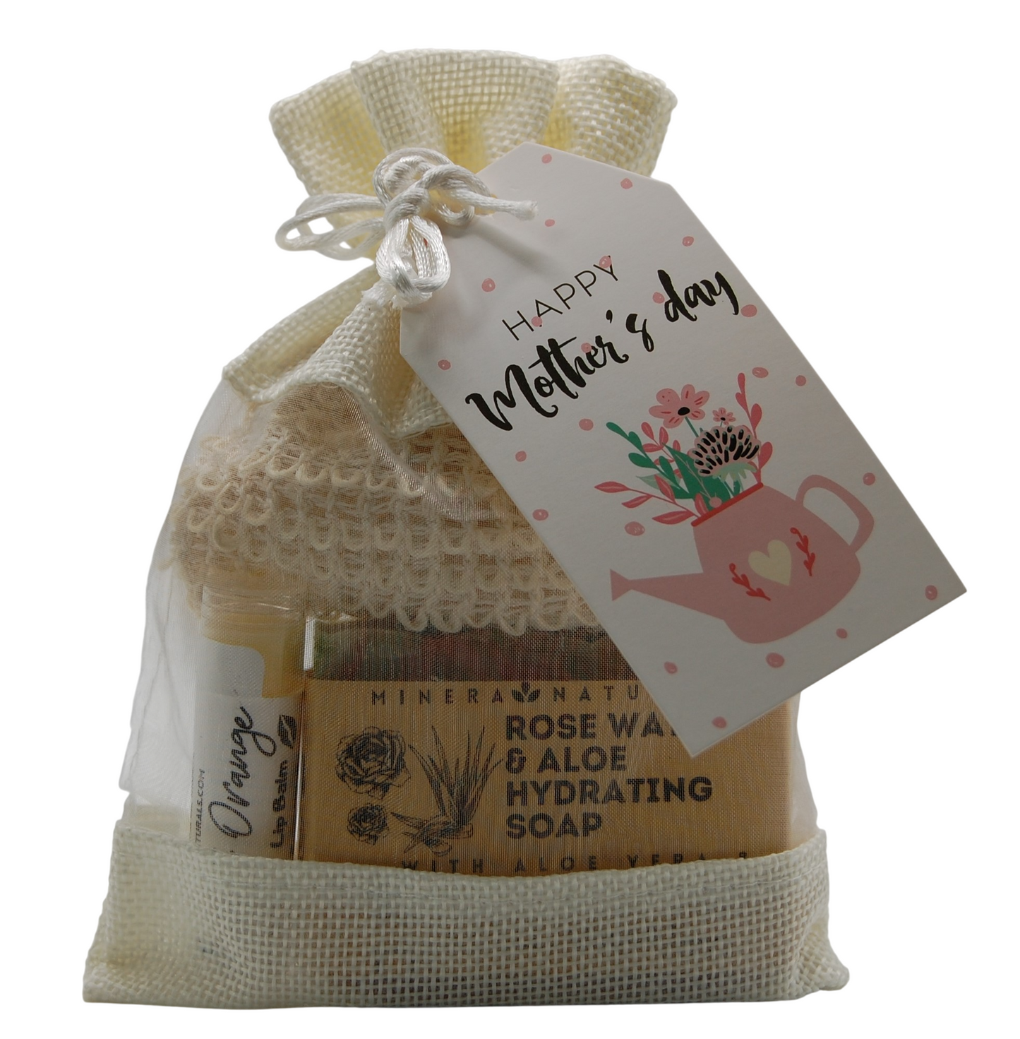 Mother's Day Gift Set Handcrafted Soap & Lip Balm