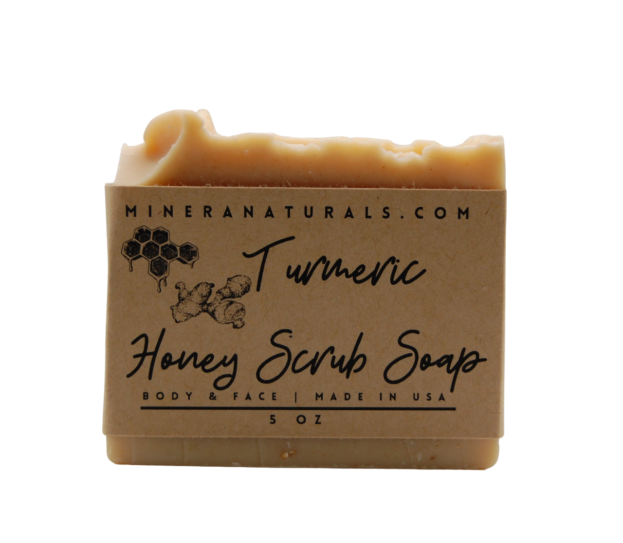 Turmeric honey scrub