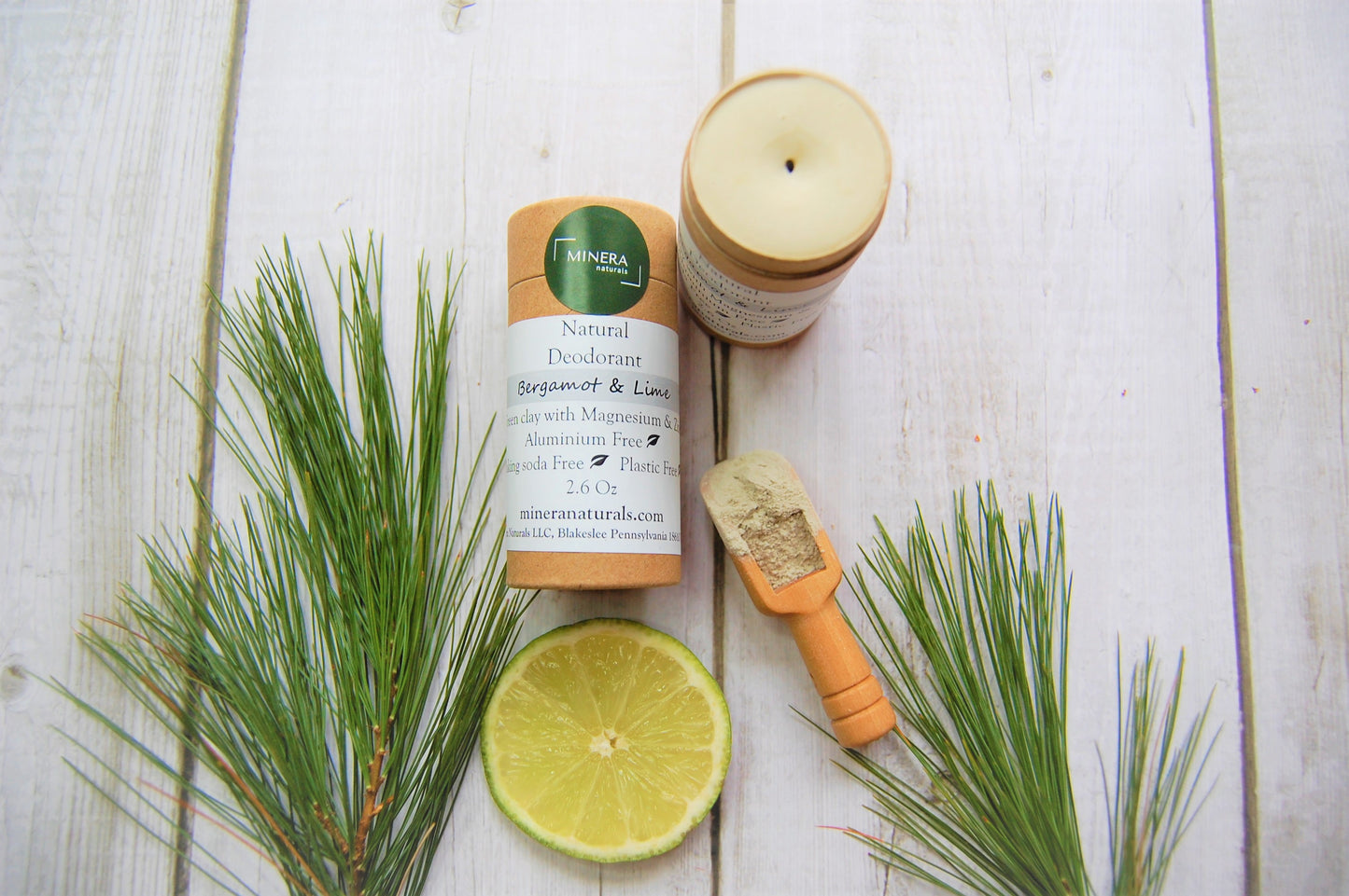 Natural deodorant - Bergamot & Lime