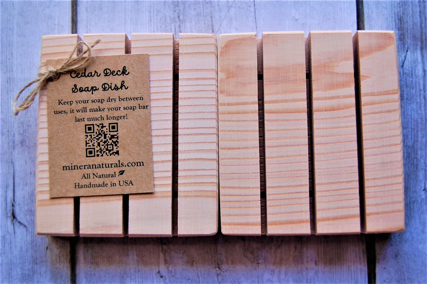Cedar Soap Deck