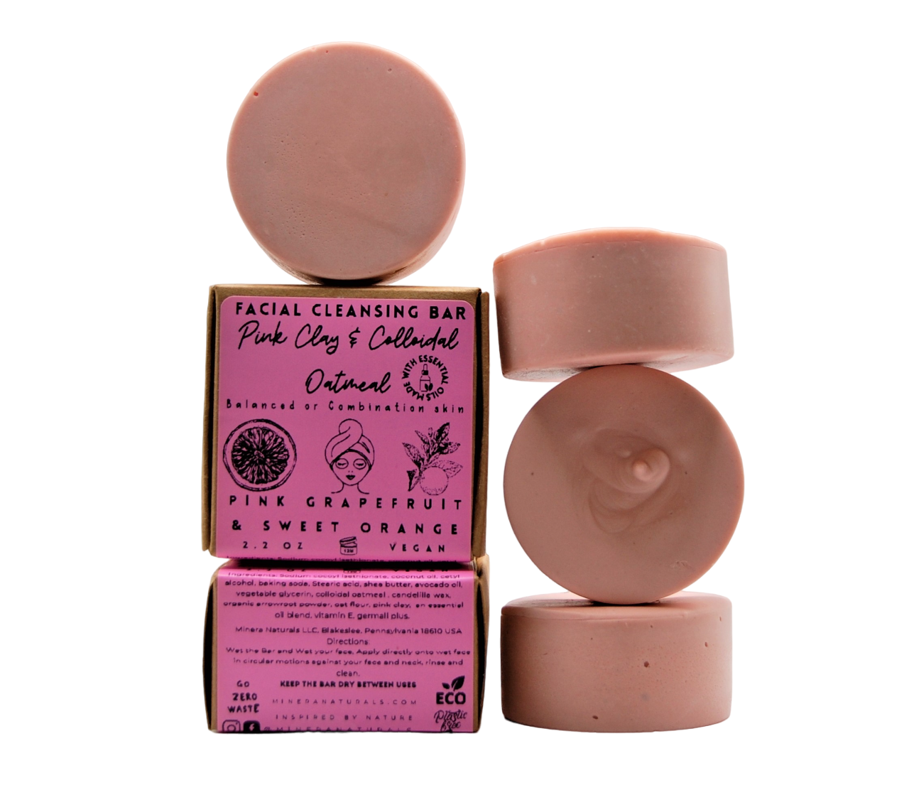Facial Cleansing Bar - Balanced or combination skin