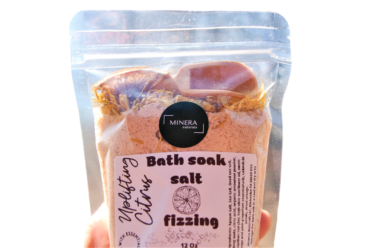Fizzing Bath Soak Salt