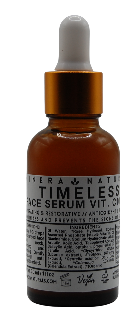 Timeless Face Serum Vitamin C, Hyaluronic Acid +