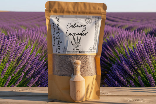 Calming Lavender Bath Soak Salt