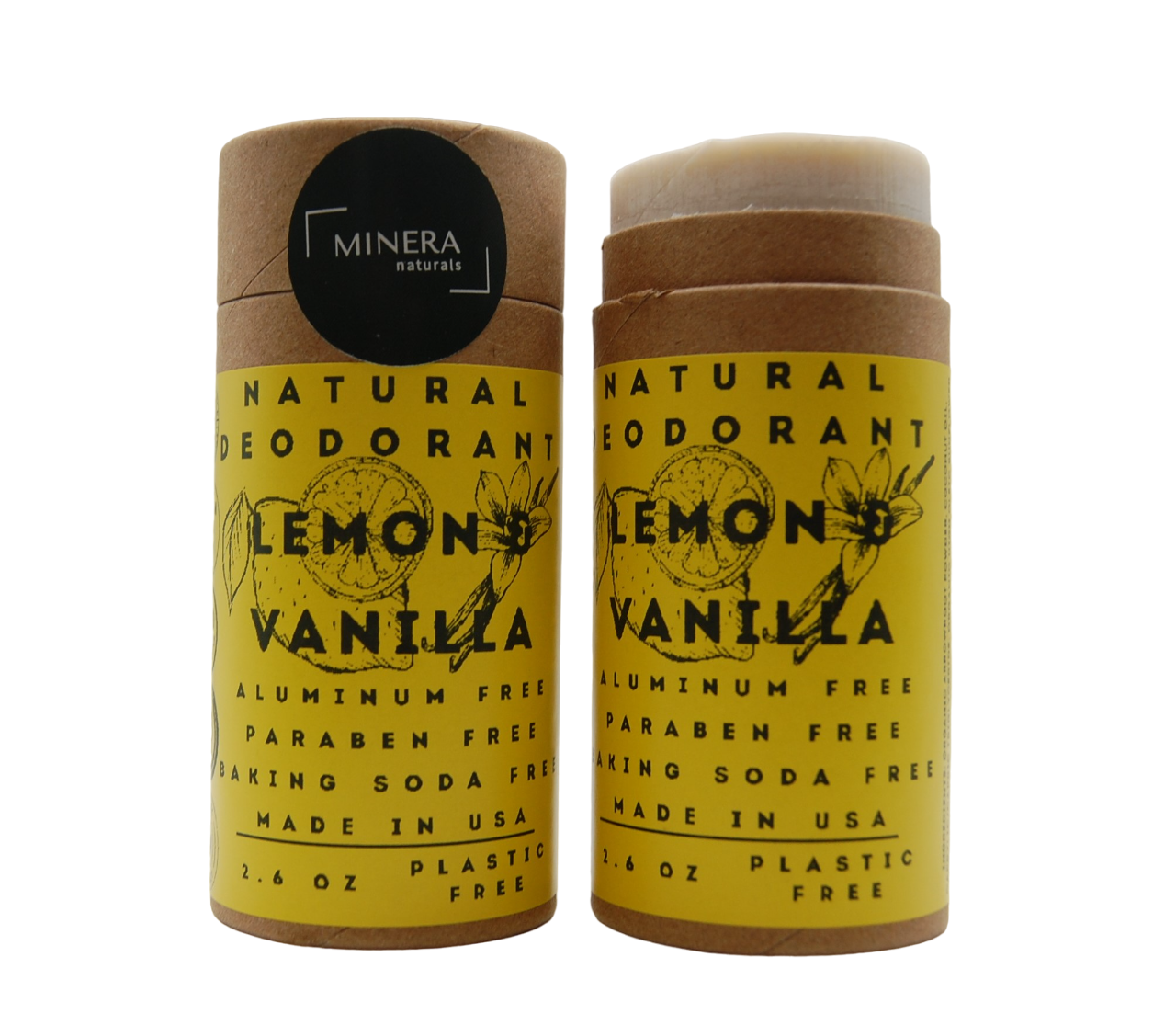 Natural Deodorant Lemon & Vanilla