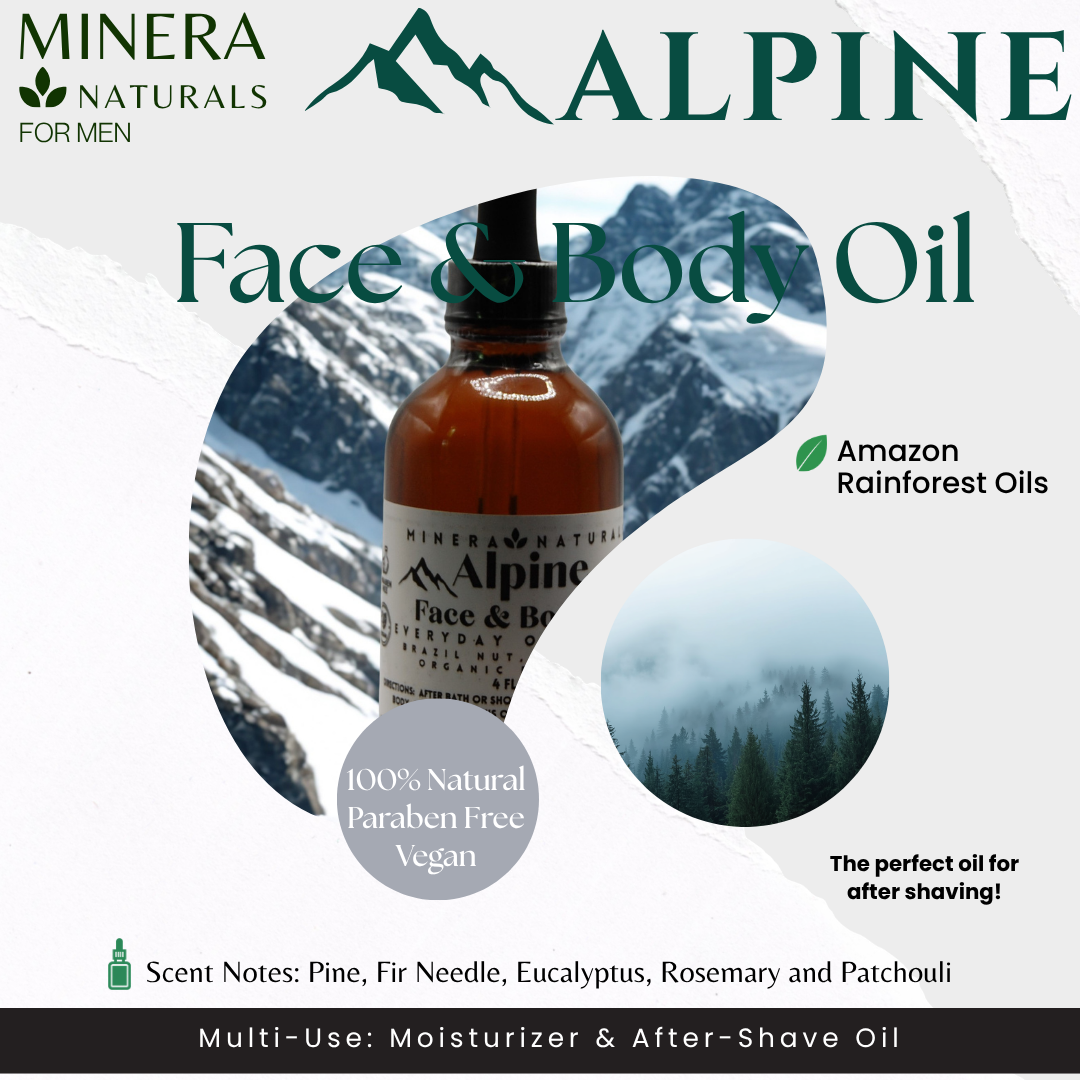 Alpine Face and Body Oil for Men