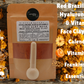 Hyaluronic Acid Face Clay Mask - Red Brazilian Clay & Vitamin C