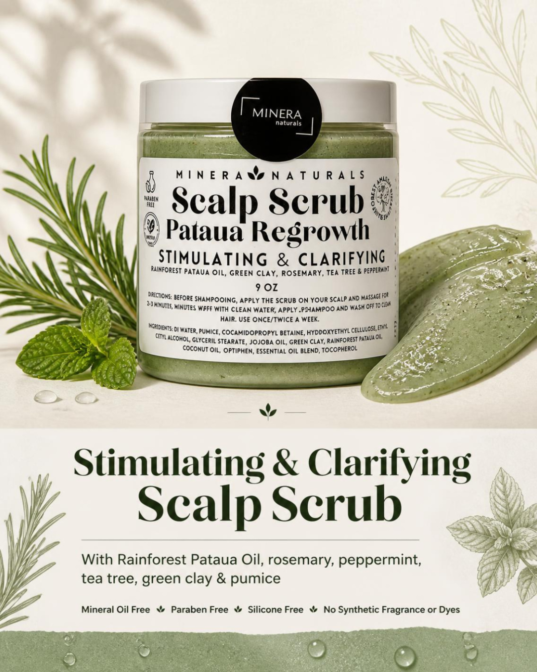 Scalp Scrub - Rainforest Pataua Regrowth