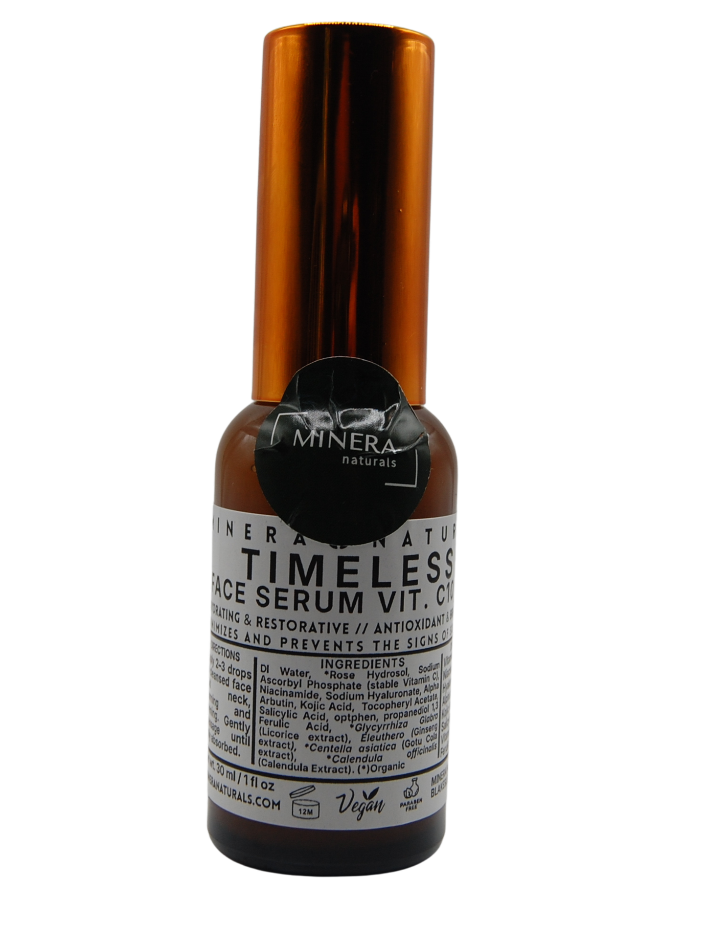 Timeless Face Serum Stable Vitamin C, Hyaluronic Acid +