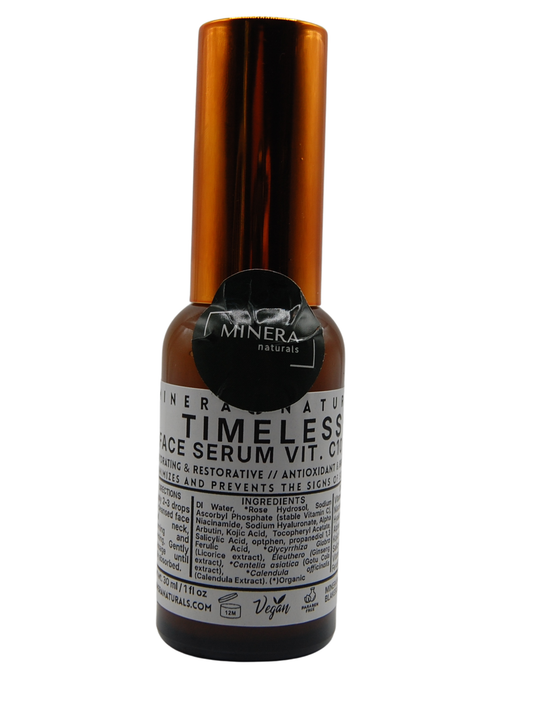 Timeless Face Serum Stable Vitamin C, Hyaluronic Acid +