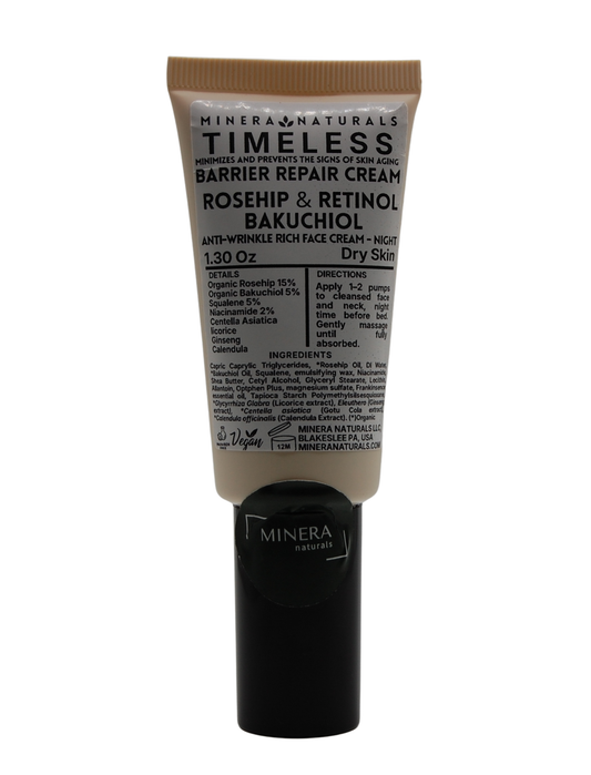 Timeless Barrier Repair & Anti-wrinkle Rich Face Cream - Dry Skin