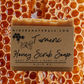 Turmeric honey scrub