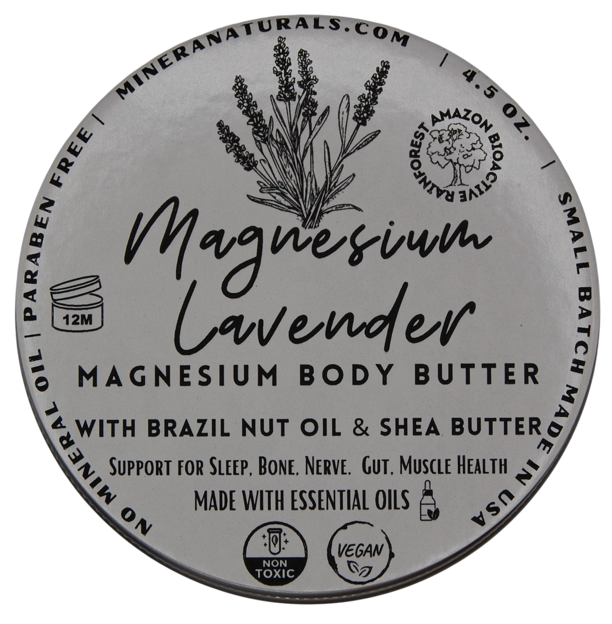 Magnesium Lavender Body Butter