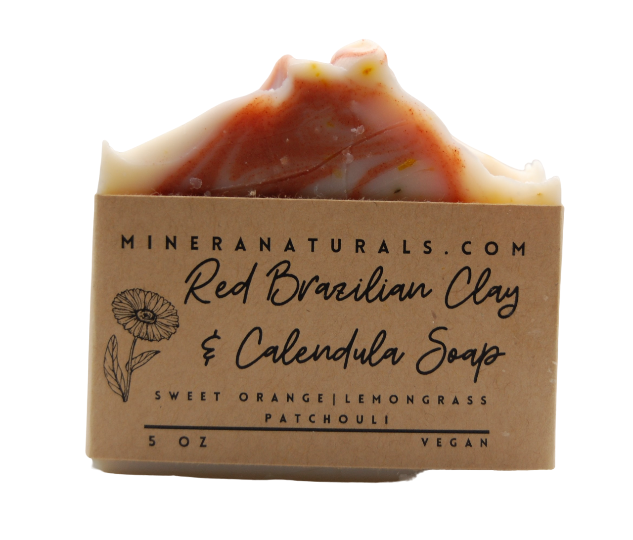 Red Brazilian Clay & Calendula