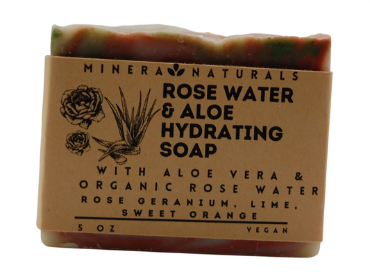 Rose Water & Aloe Hydrating Soap