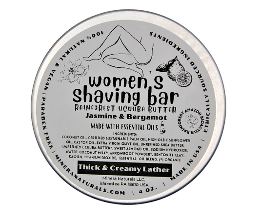 Women's shaving Bar Jasmine & Bergamot