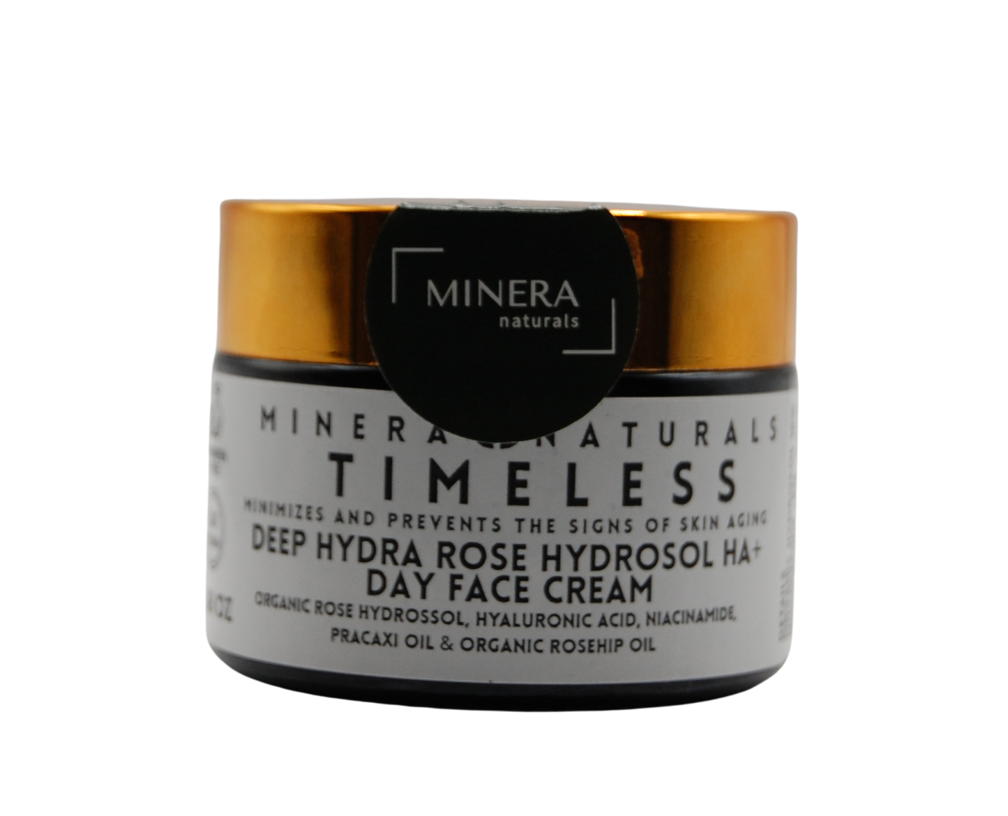 Timeless Face Day Cream - Deep Hydra Rose Hydrosol HA+