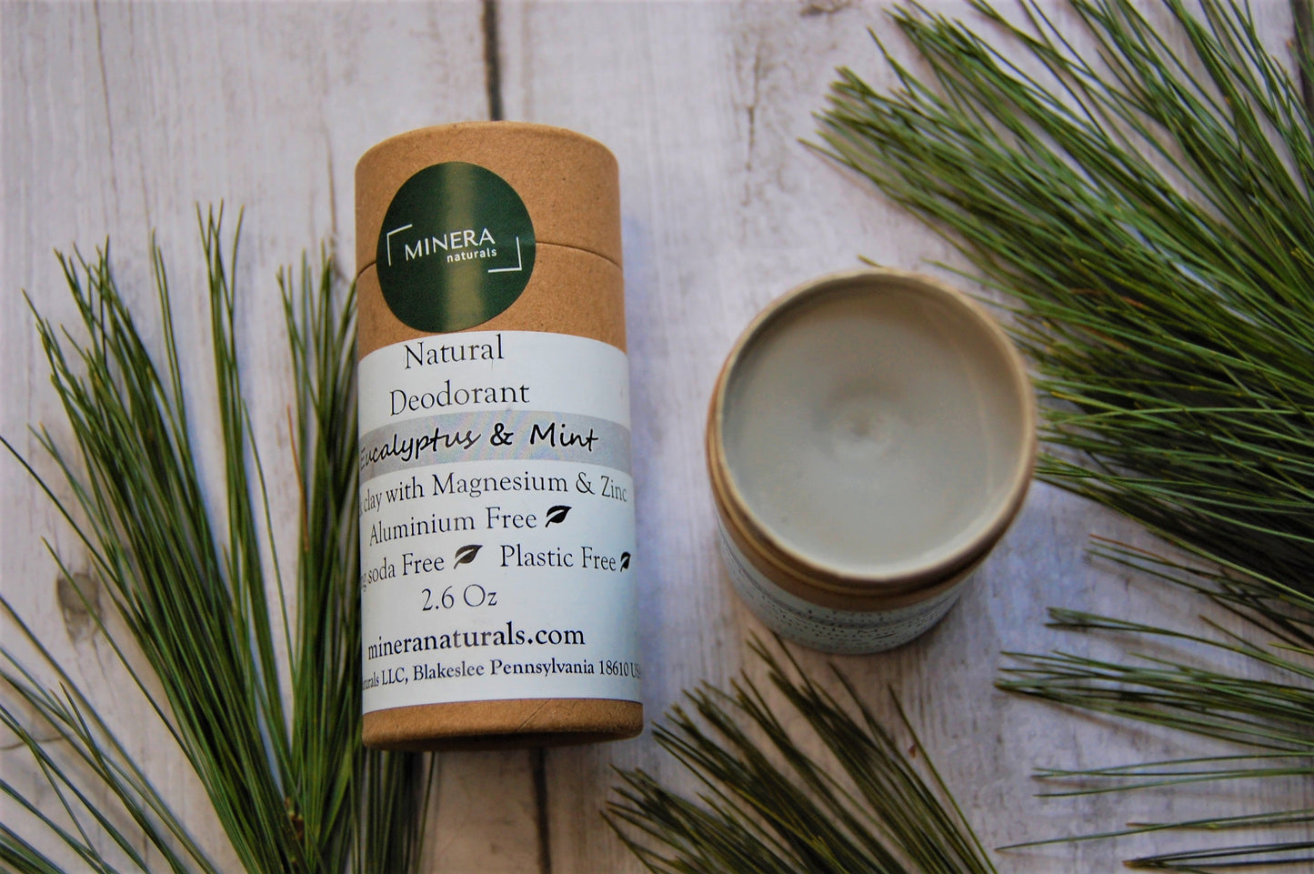 Natural Deodorant - Eucalyptus & Mint