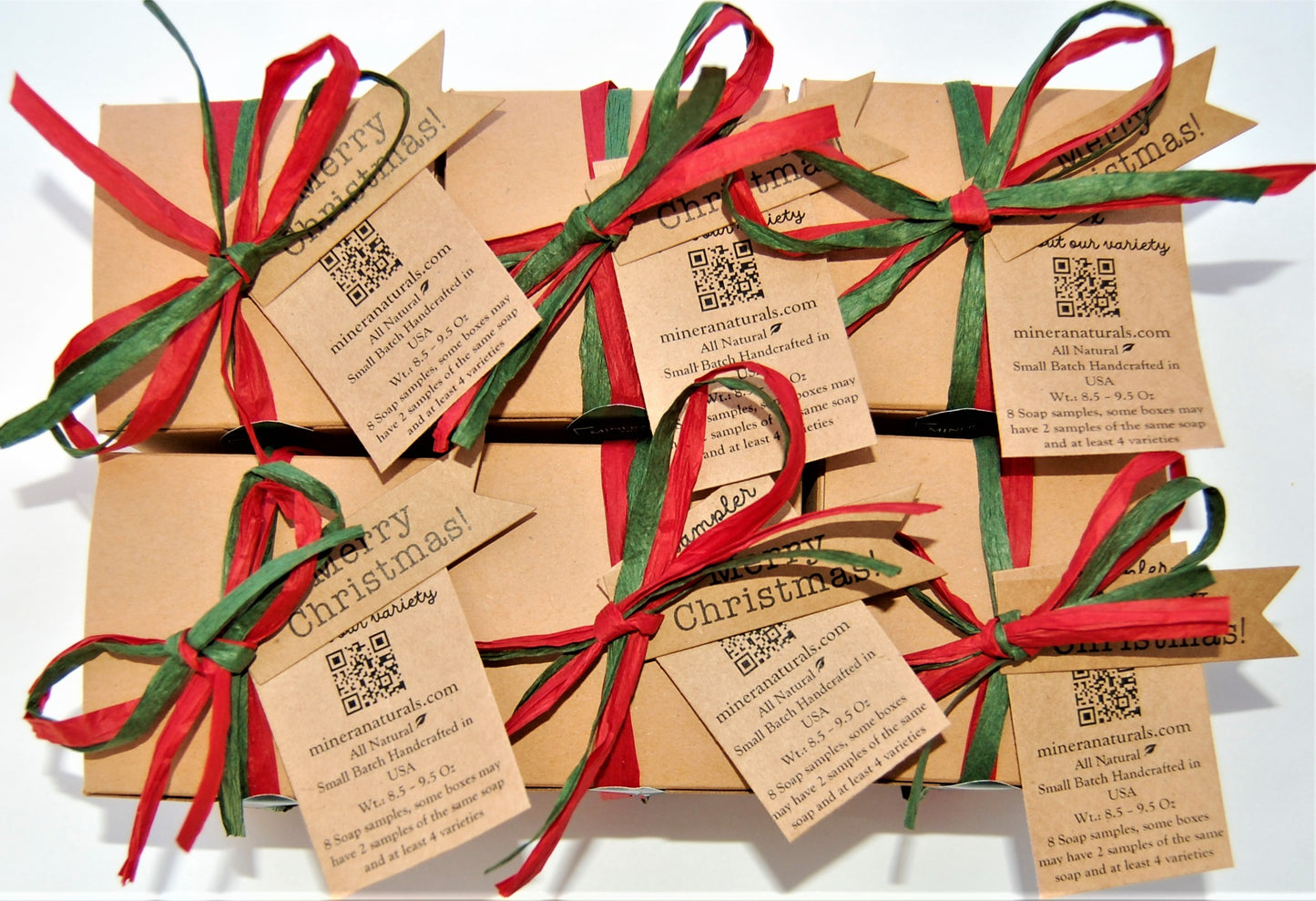 Soap sampler box Merry Christmas