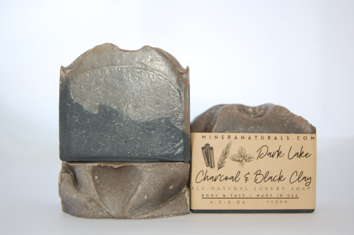 Dark Lake - Black Clay & Charcoal