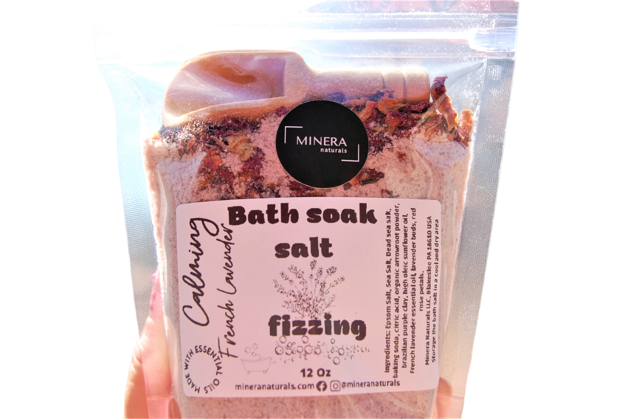 Fizzing Bath Soak Salt